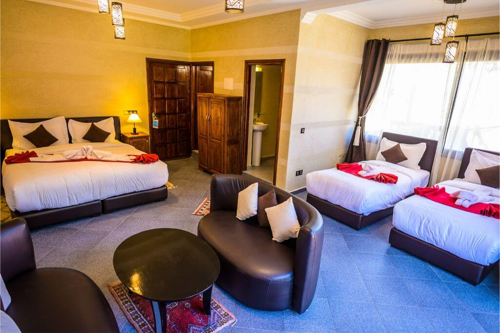 chambre familliale confort avec terrasse